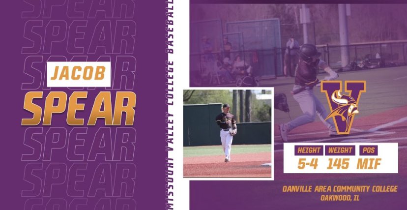 I’m extremely excited to announce that I will be continuing my academic and baseball career at Missouri Valley College, Roll Vikes! <a href="/BaseballValley/">Missouri Valley College Baseball</a> <a href="/DACCBaseball/">Danville Area CC Baseball</a>