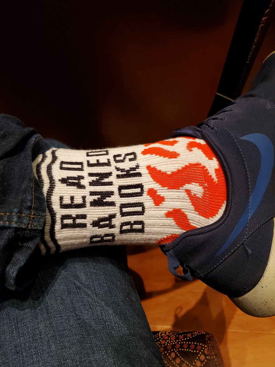 vandervander's tweet photo. I'm proud to represent @jenisonea members with @KatieTerHaar and other teachers at tonight's board meeting. I wore my special socks! 😁 https://t.co/k1XuvpVc8F