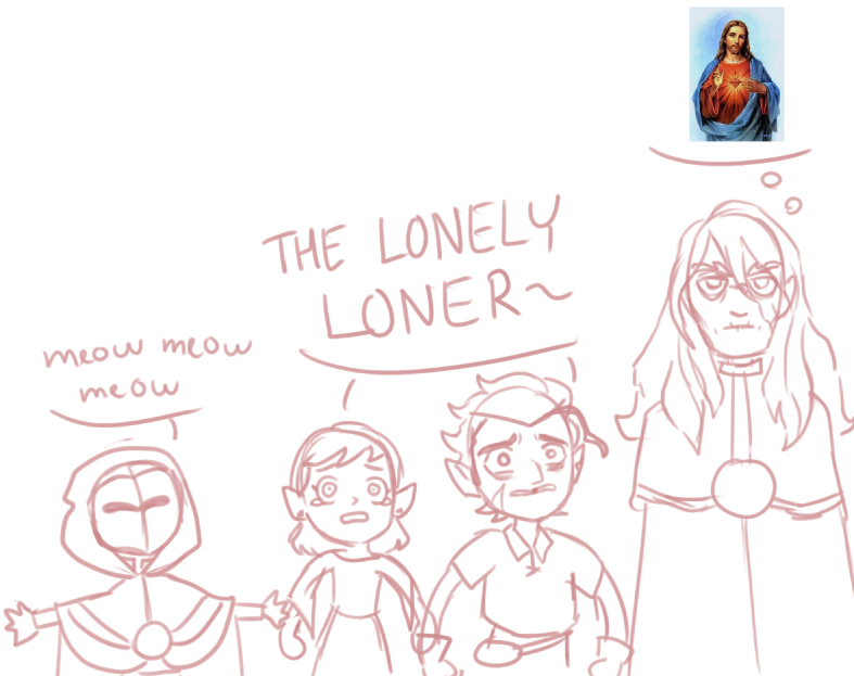 SopaConThinner's tweet image. take some #OutOfSightOutOfMind shitposting while y&apos;all wait for the next update im working on

(I wish I could share the unmasked version of this because I really liked the expresion I made, maybe I&apos;m gonna share it other day)