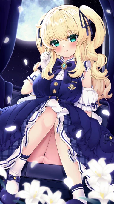 オリジナルキャラクターのつーさいどあぷ子ちゃんのイラストを描きました (Shichimiのプロフ画に設定しているSDイラストの子です)  オリジナルにはなりますが良かったら見ていただけると嬉しいです