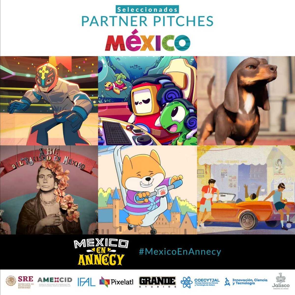 #MamboAndDomingo IP original de nuestros directores fue seleccionada por <a href="/Pixelatl/">Pixelatl</a> para representar a México en los #MifaPitches en #Annecy2023 ¡Estamos muy emocionados!