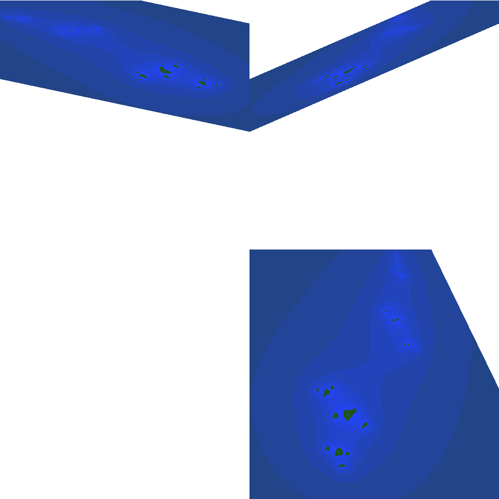 dieg0x17's tweet image. #CannandelbrotSet, My = 0.961 cut: 0.190 X1 + -0.391 X2 + -0.901 X3 = 1.064 #dailyfractals