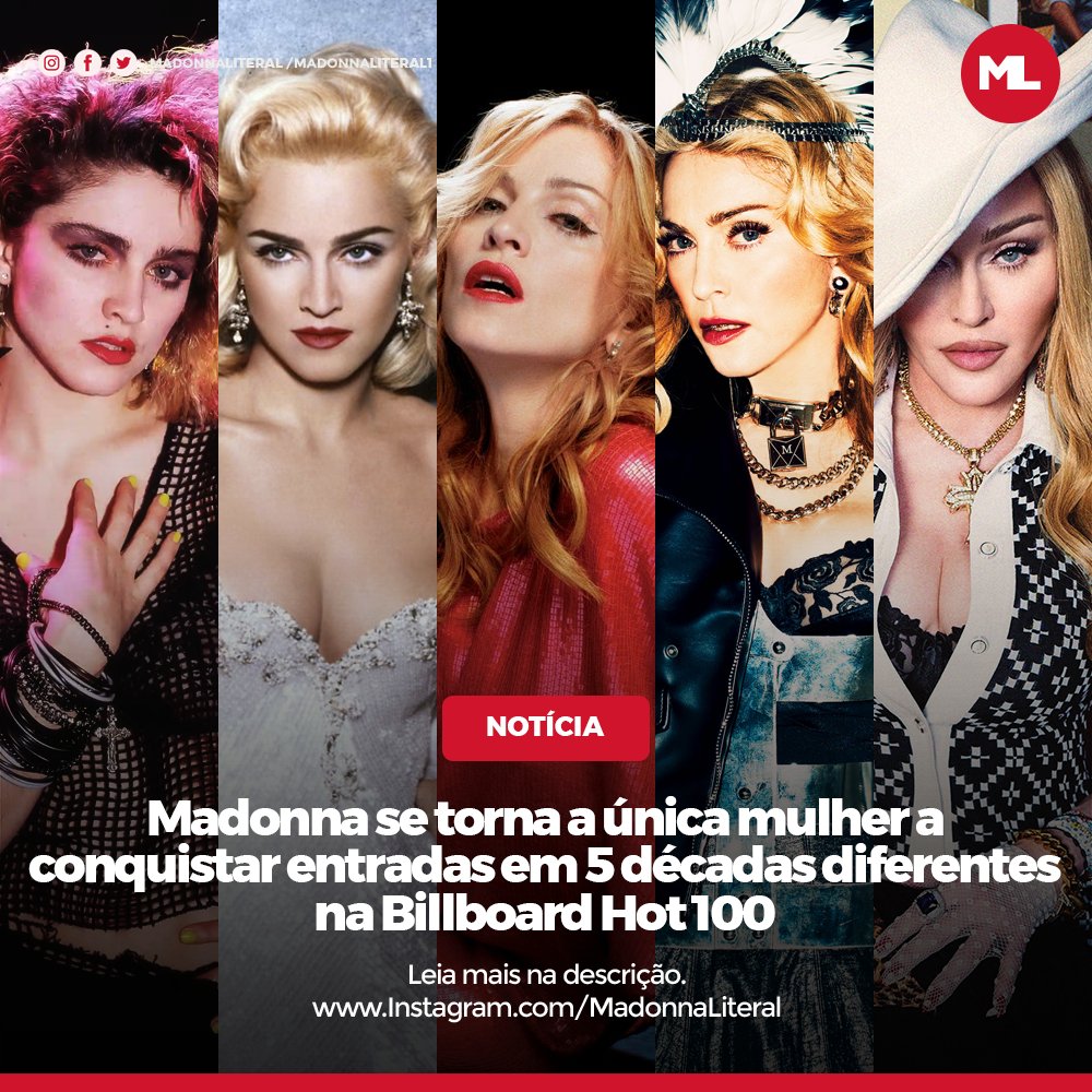 Madonna Literal - Madonna é a artista feminina