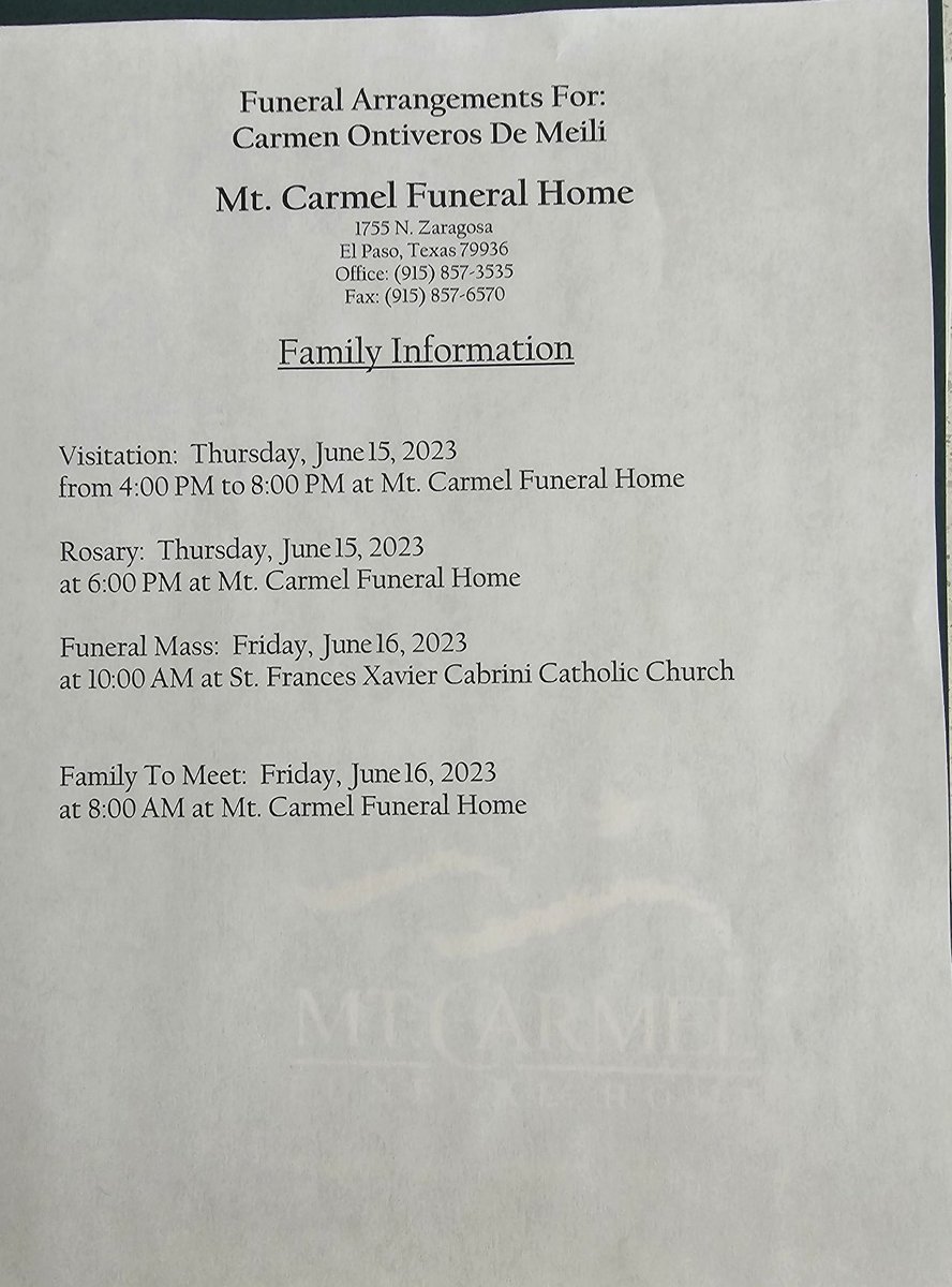 My beautiful mothers funeral arrangements everyone is welcome❤️