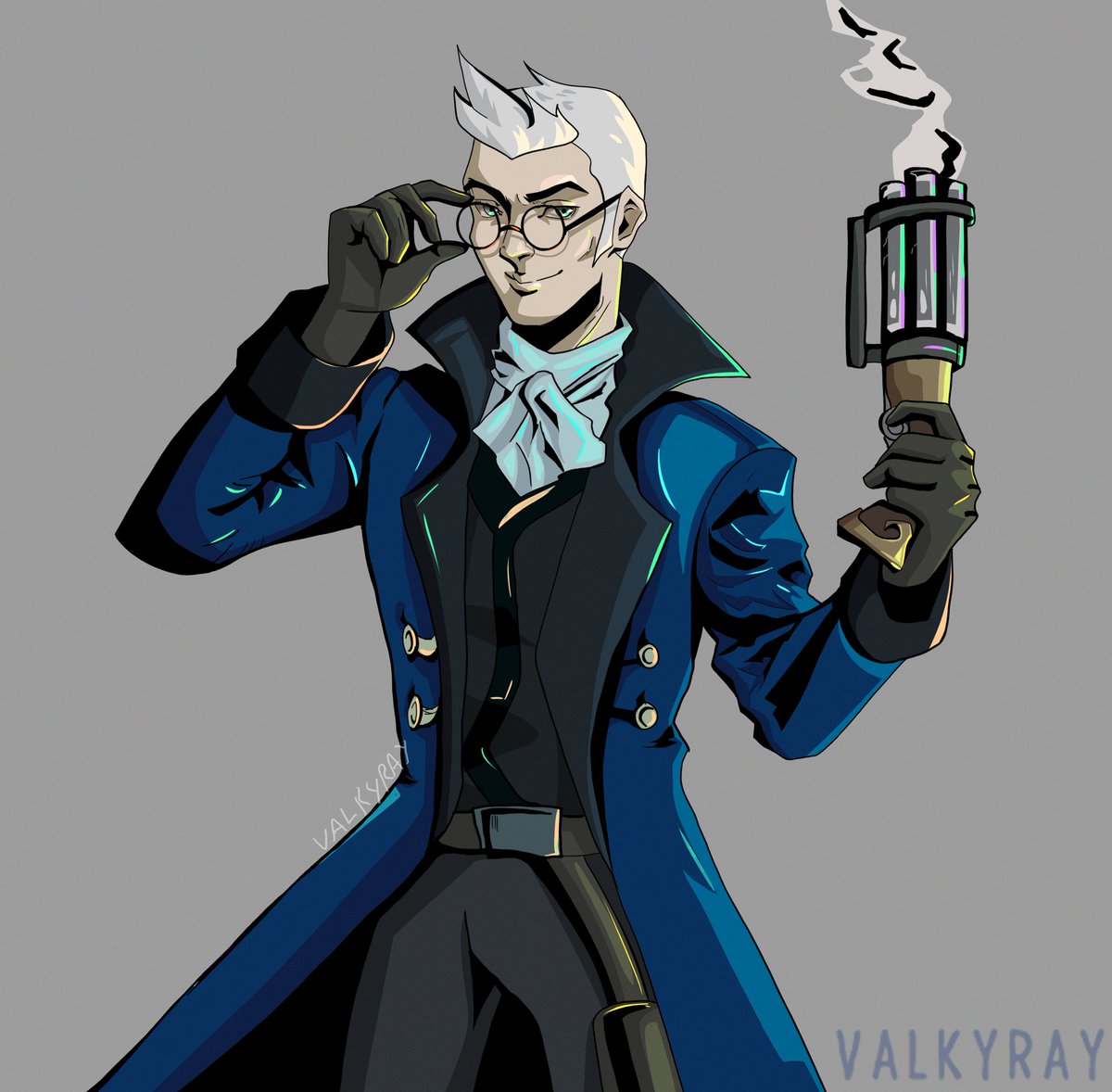 Vox Machina inspired by Hades art style !! 
1/3
Vex and Percy ! 

#CriticalRole  #TLOVM  #TheLegendofVoxMachina