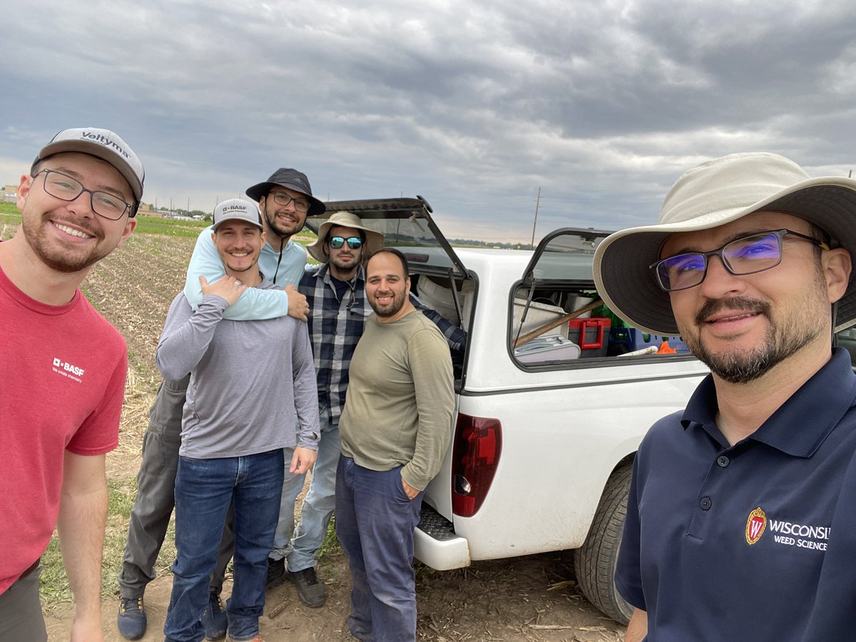 NCWeedScience's tweet photo. Hello all, the @WiscWeeds team is taking over the NCWSS Twitter account this week (June 12-16, 2023). Stay tuned for Weed Science updates from Wisconsin! 

Lots going this week which started with a big POST spray day, including Arsenijevic’s spray deposition study: https://t.co/zBcwjDvLbJ