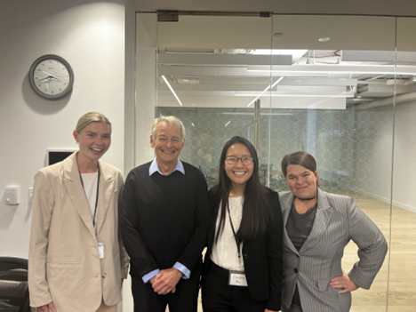 geronsociety's tweet photo. GSA's policy interns attended the 2022-2023 Health and Aging Policy Fellows Spring Symposium, "It’s About Time: Health Policies for Optimal Aging.” They're joined here by Program Director Harold Pincus, MD. @HAPFellows Learn more about the program: https://t.co/UVNU0DHgNT https://t.co/5YTBe9ipIX
