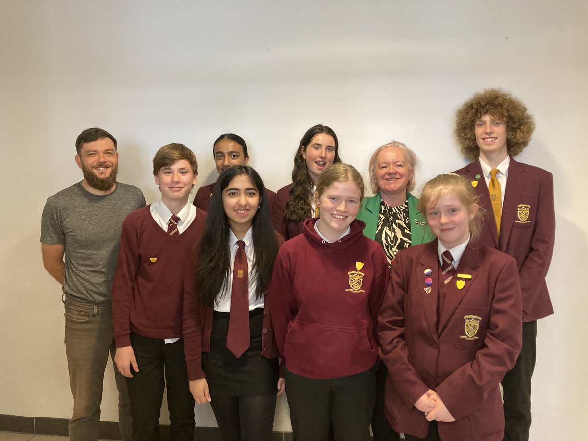 stmodansMH's tweet image. Thank you to Mrs Friel for presenting the new MH Lead Advocates with their badges. Samuel, Sophie, Jeslin &amp;amp; Nabihah now join Danny, Eva-Kate &amp;amp; Erin as part of the St Modan’s HS MH Leads. Great to have them on board and excited for the year ahead. #supportingothers