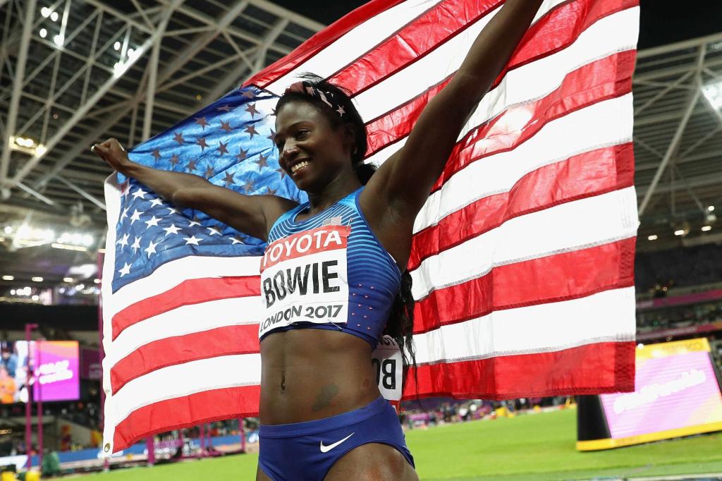 nypost's tweet photo. Olympian Tori Bowie, 32, died during childbirth https://t.co/gADaC0dhDe https://t.co/RQd28Gao6g