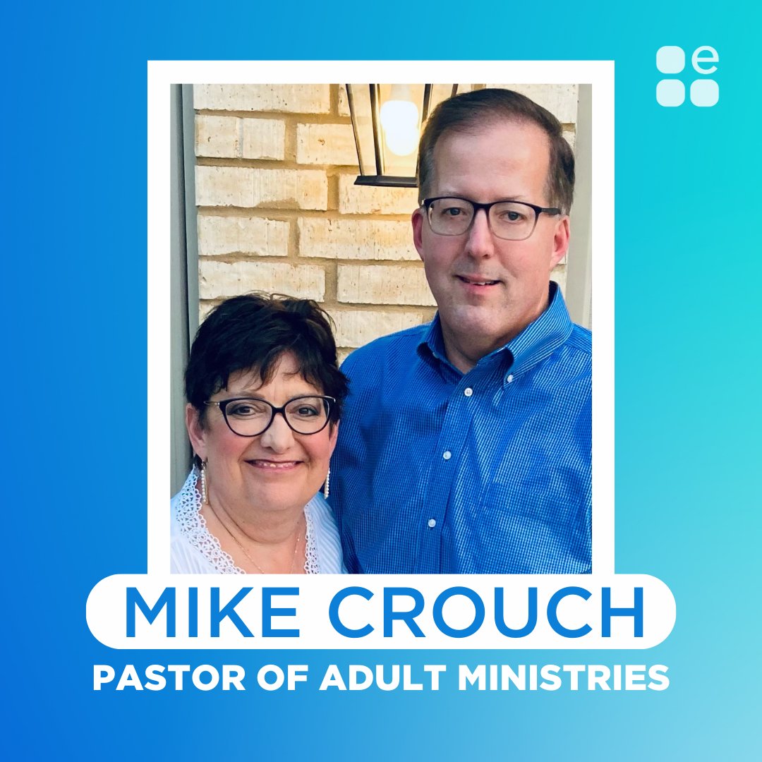 Please join us in welcoming our new Pastor of Adult Ministries, Mike Crouch, and his wife Wendy Crouch! We are so excited that the Lord has brought them to Englewood and we know you are too 😄 Be sure to say "hi" when you see Mike and Wendy and give them a warm Englewood welcome!