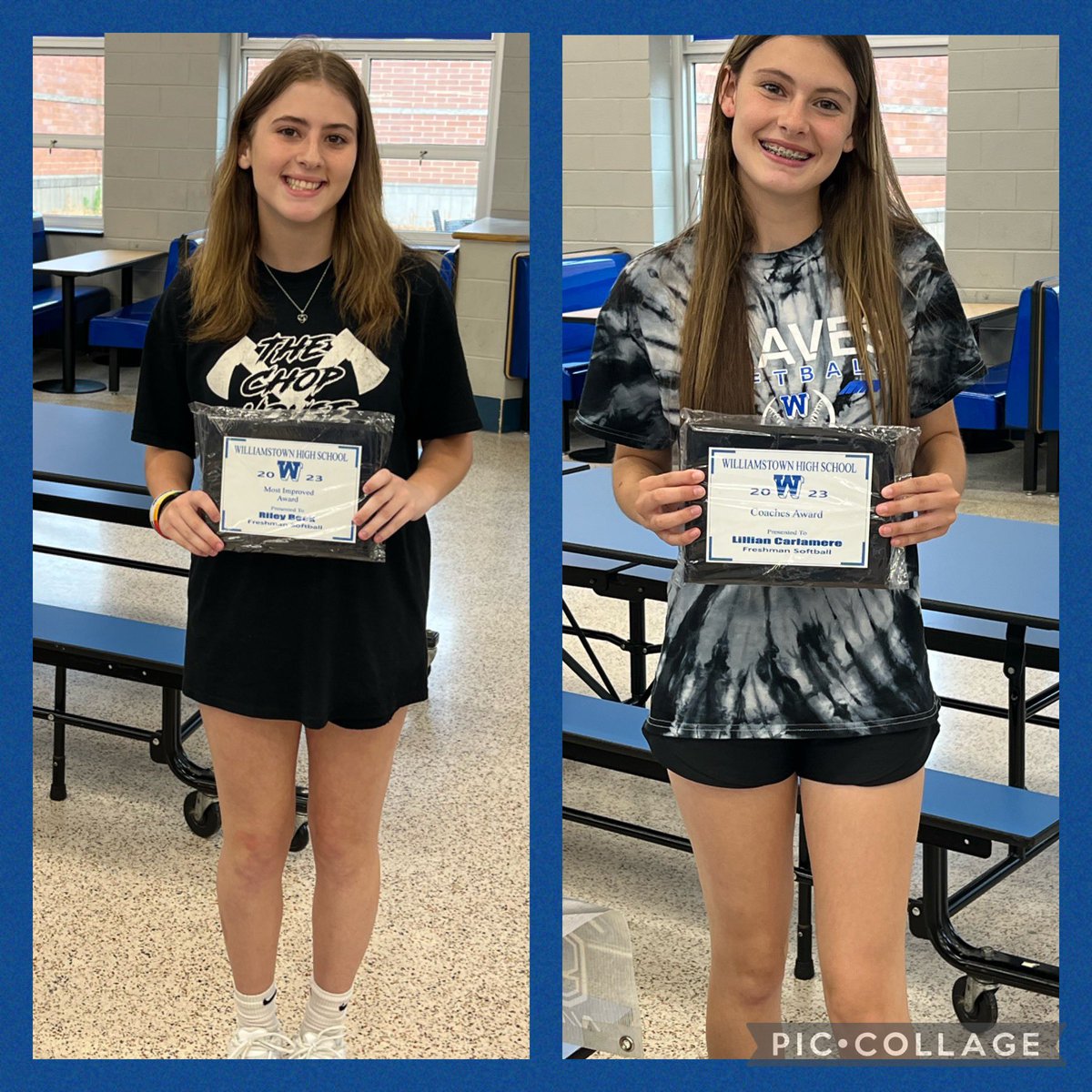 softball_braves's tweet photo. End of the season gathering:🥎
Congrats to our Freshmen Award winners:
Rylie - Most Improved
Lilly - Coaches Award
#BravesStrong https://t.co/Ko2BF8N3lT