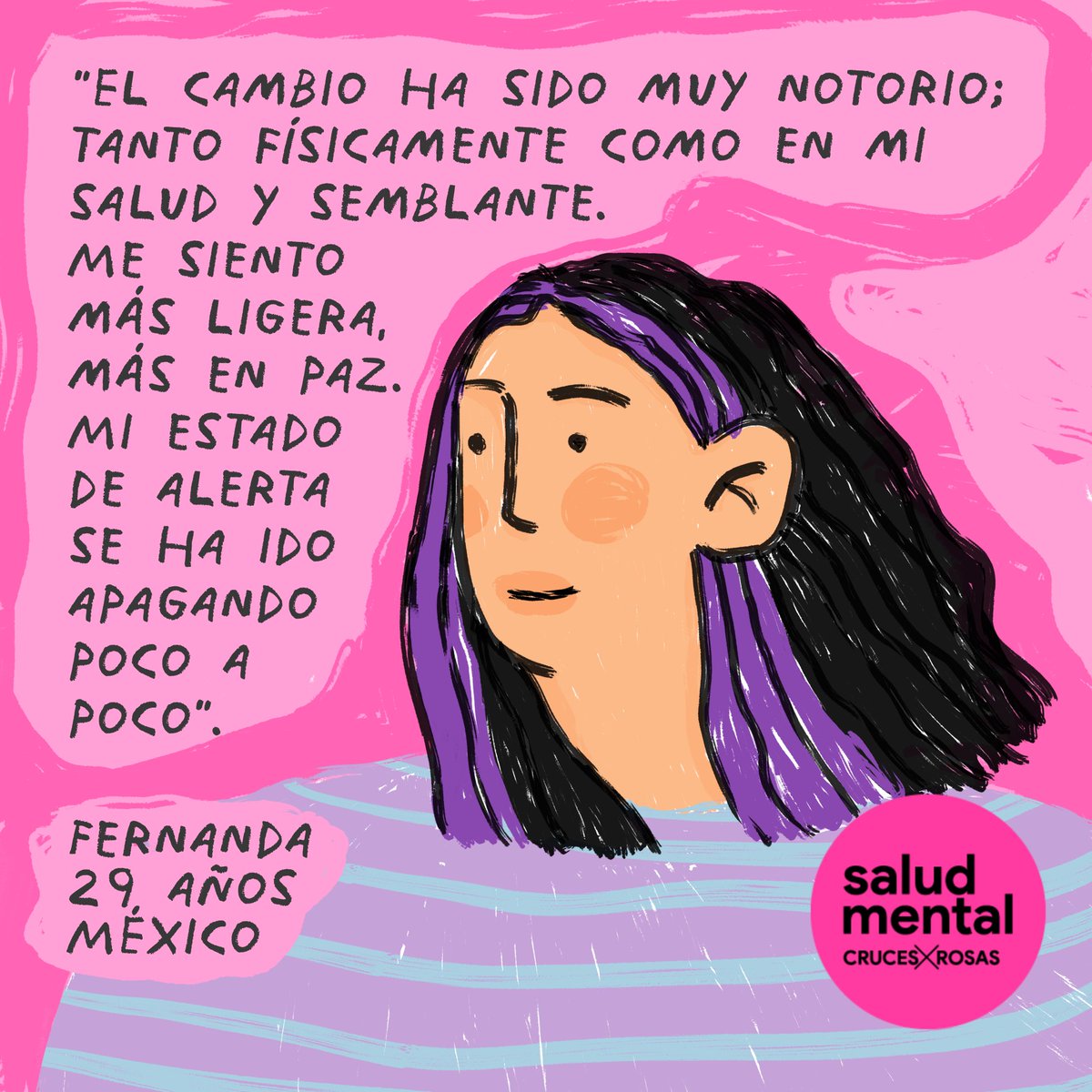Somos una red de atención terapéutica para mujeres por mujeres. Si sufres violencia y quieres comenzar tu proceso para sanar, escríbenos. 💕

#NoEstasSola #SaludMental #Psicologia #TerapiaPsicologica #DigitalIllustration
