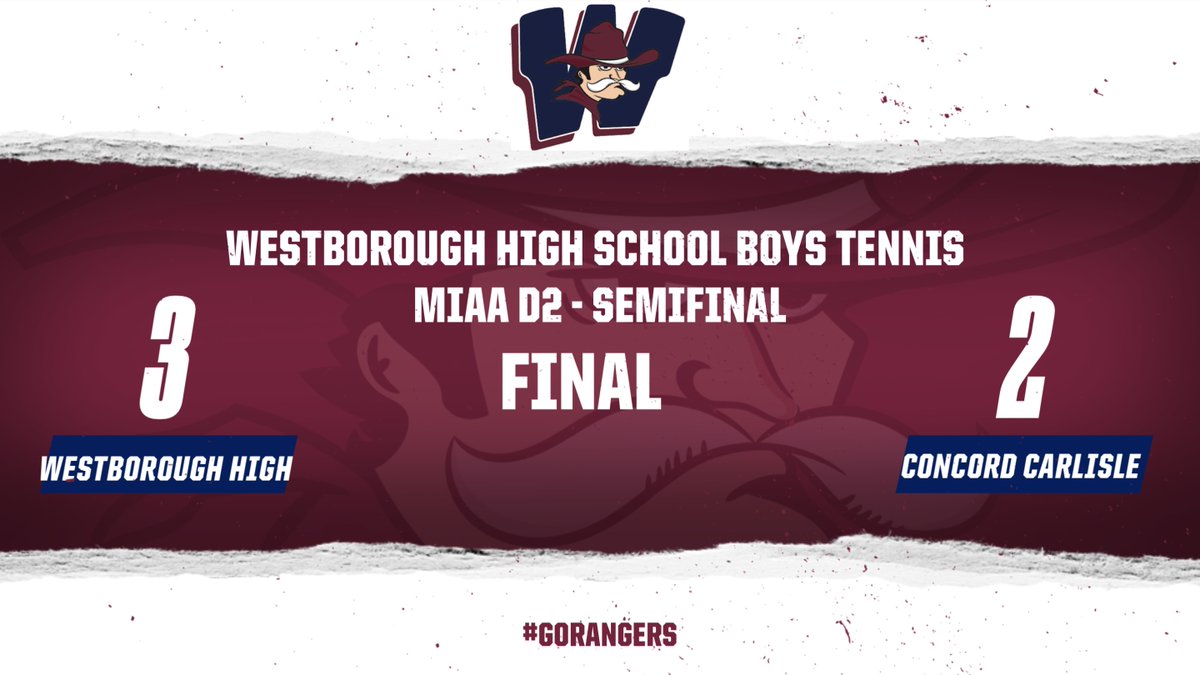 The Boys will take another trip to the MIAA State Finals at MIT on Saturday. Time TBA.