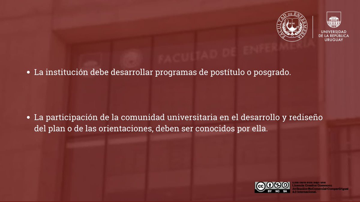 yiulianaestiga's tweet photo. ¿Sabías que nuestra #fenf cumple con los criterios? Te contamos cuáles son: ⬇️ 
#udelar
#redessocialesfenf https://t.co/QLK7WVADbH