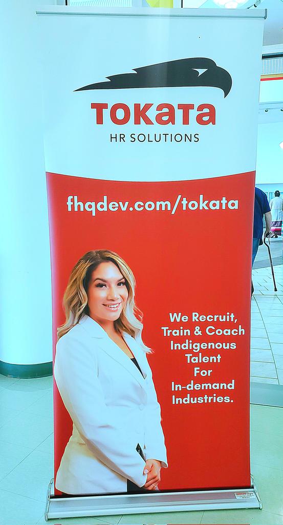Ntawnis_Elyse's tweet image. Lots happening @ @FNUNIVCAN today! Including a gathering for Tokata HR Solutions celebrating w their employees &amp;amp; investors today. #TokataHRSolutions helps Indigenous people find meaningful employment by focusing on recruiting &amp;amp; training Indigenous talent for in-demand industries.