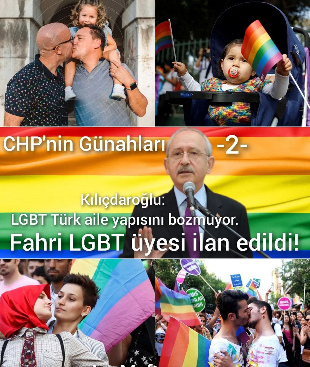 Toplumu derinden etkileyen bu sapıklık bir hak değil ahlaksızlıktır. Bunları meşrulaştırmaya çalısanlara fırsat verilmemeli. Ad kavmi, Lut kavmi, Semud kavmi bunlar gibiler yüzünden helak olmuştur.  
 Fıtrata ve Allah'a savaş açmak ,Allah'ın gazabını,kıtlığı ve belayı getirir.