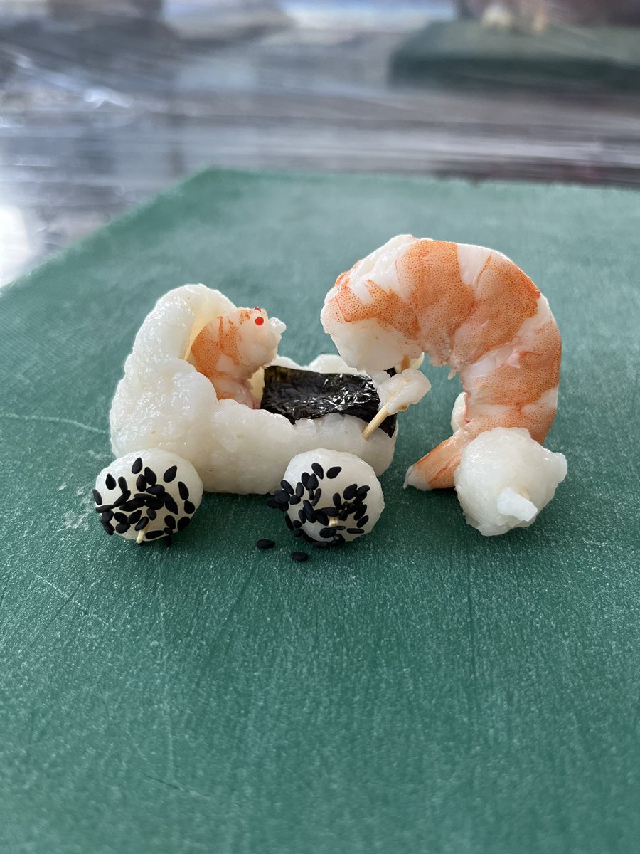 Творение наше) неполная семья креветок 🍤