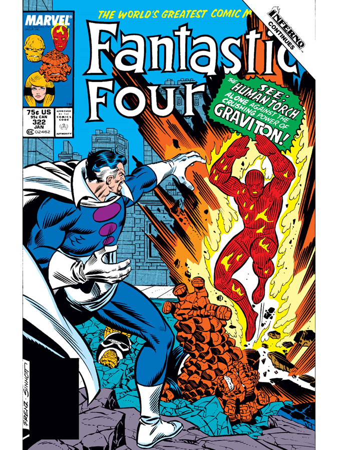 Classic Marvel Comics on Twitter "Fantastic Four 322 cover dated