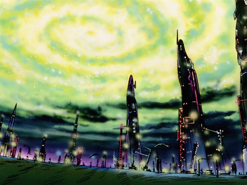 90sAnimeSnob's tweet photo. Outlaw Star’s atmosphere was simply unmatched. 😮‍💨 https://t.co/CfIhXuLK85