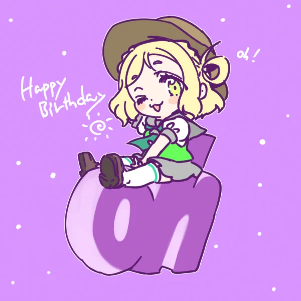 おめしゃいにー     #小原鞠莉生誕祭2023
