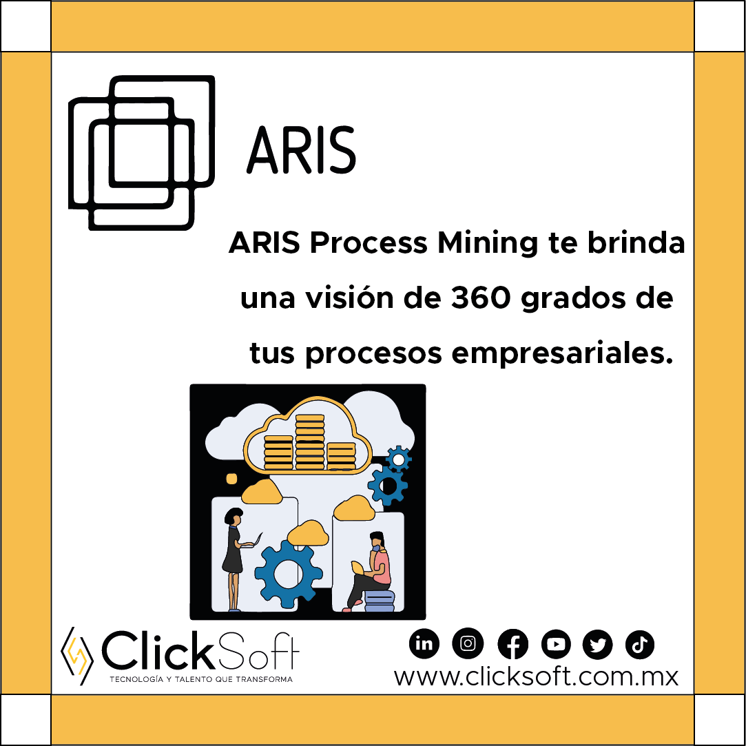 ClickSoftMex's tweet photo. ¡Obtén una visión completa de tus negocios con ARIS Process Mining! 💼🔍. Contáctenos para más información. 
#ARISProcessMining #VisiónCompleta #Negocios #TomaDeDecisiones #EficienciaEmpresarial https://t.co/DTt9iZ4z7C