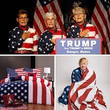 RogerZenAF's tweet photo. Hey everybody!
The assholes who do this would like to school this United States Marine on the flag code!
😳🤣🤣🤣🤣🤣🖕🤡🖕 https://t.co/YsazPRZE42