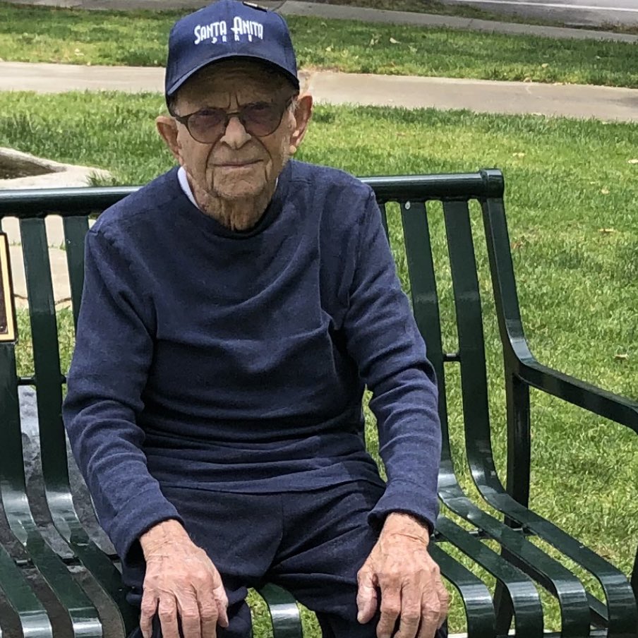 Never leave the house without a Santa Anita cap!