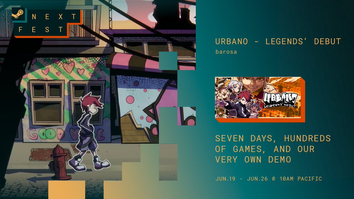 URBANO will be on the Steam Next Fest! That means the demo will be available this next Monday for everyone to play!
#SteamNextFest #indiegame #indiegames #gamedev