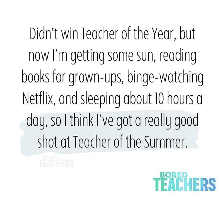 For all my teacher peeps! Enjoy your #summer! #teachertwitter