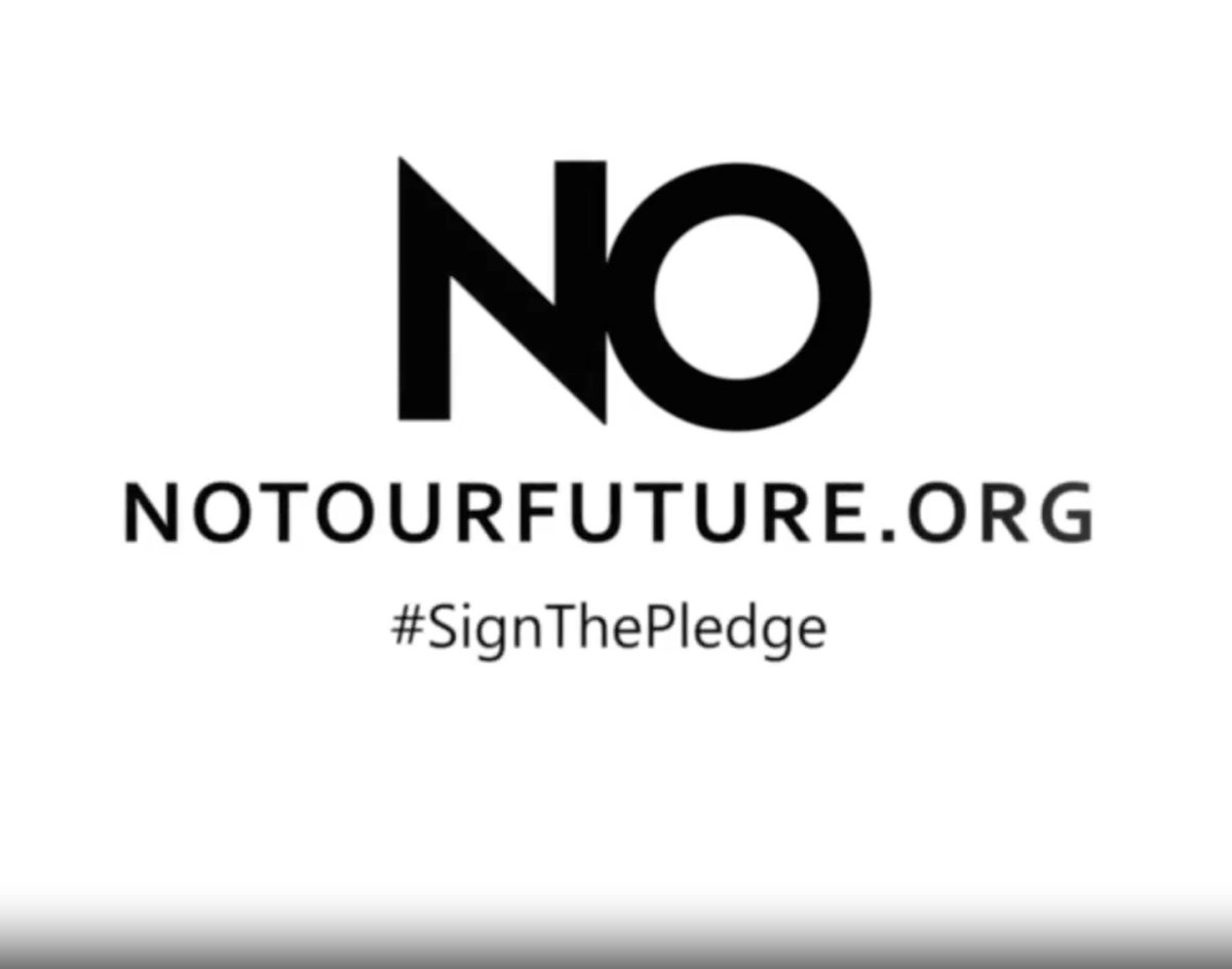 So many fine individuals I admire are involved in NOT OUR FUTURE! I can get behind this, and I bet a lot of you can too! 👏👏👏👏👏 #NotOurFuture #SignThePledge notourfuture.org/?fbclid=PAAabR…