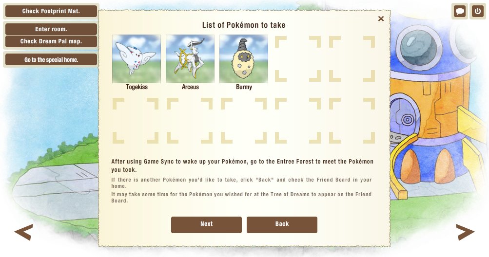 Obtaining Entree Forest and Dream World Pokémon - Gen 5 Specific