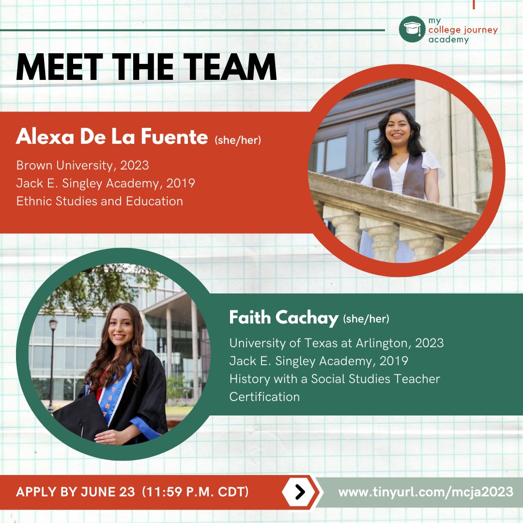 mcjairving's tweet photo. We are continuing our team features today with another pair of amazing mentors: Alexa and Faith! https://t.co/gOzcBY2BPG