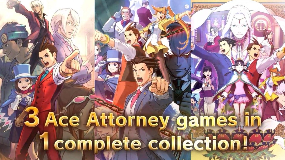 Apollo Justice: Ace Attorney Trilogy announced, releasing Early 2024 (PS4, Switch, Xbox, PC)  - resetera.com/threads/apollo… #Applesucks #gaming #PC #videogames #nfts #nft
