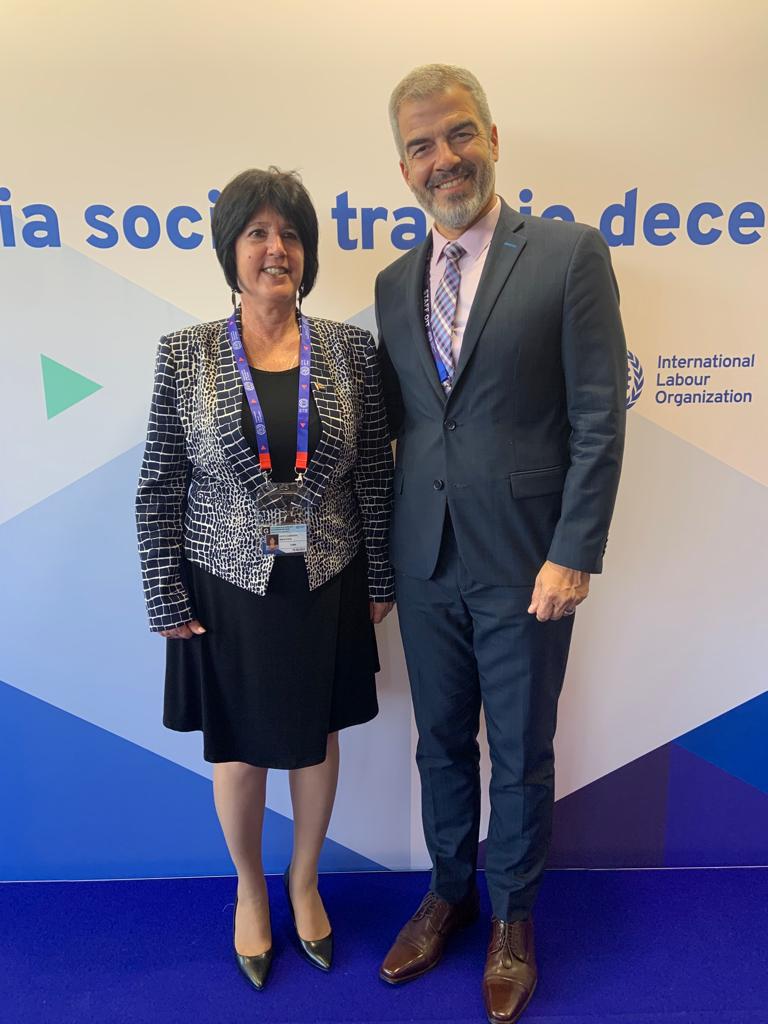 #Cuba participa de forma activa en la 111a Conferencia Internacional del Trabajo #CIT2023  a través de @MartaEFeito, titular del <a href="/MTSS/">mtss</a>, así como por medio de las Delegaciones de Empleadores/as y Personas Trabajadoras, poniendo el diálogo tripartito y la #JusticiaSocial al centro.