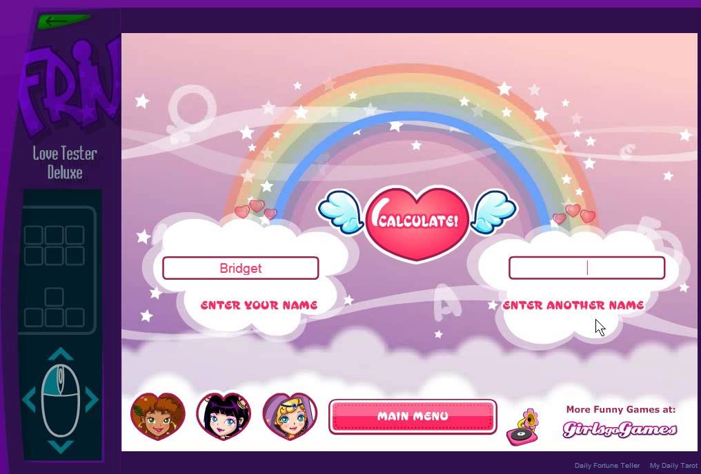 Love Tester Deluxe Online Game