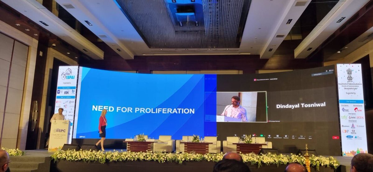 apnic's tweet photo. Karla Skarda and Sunny Chendi presenting on the status of #IPv6 in #India at the first #IndiaISPConclave. More details: 
https://t.co/GQCZ5ZGC4P

#ISPAI https://t.co/MVkuEQusuo