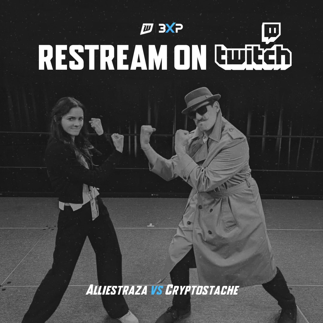 Wild Ones! Miss the Wildcard Streamer Showdown at @3XPgg? 😱 No worries, we've got you covered! Catch the restream of @Alliestrasza 🆚 @CryptoStache on Twitch! 🎮 Check out the replay now! ⏯️

@MagicEden
