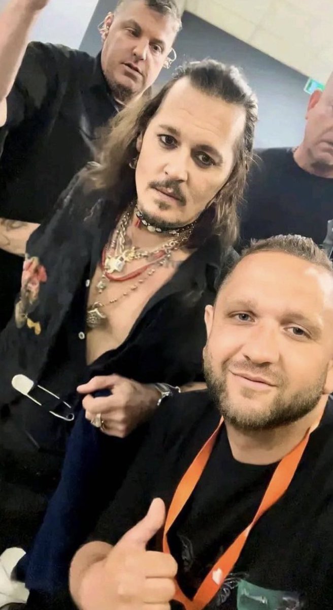 onlyxdepp's tweet photo. new photo of johnny depp after the concert tonight in bulgaria https://t.co/UMAoKmcC0X