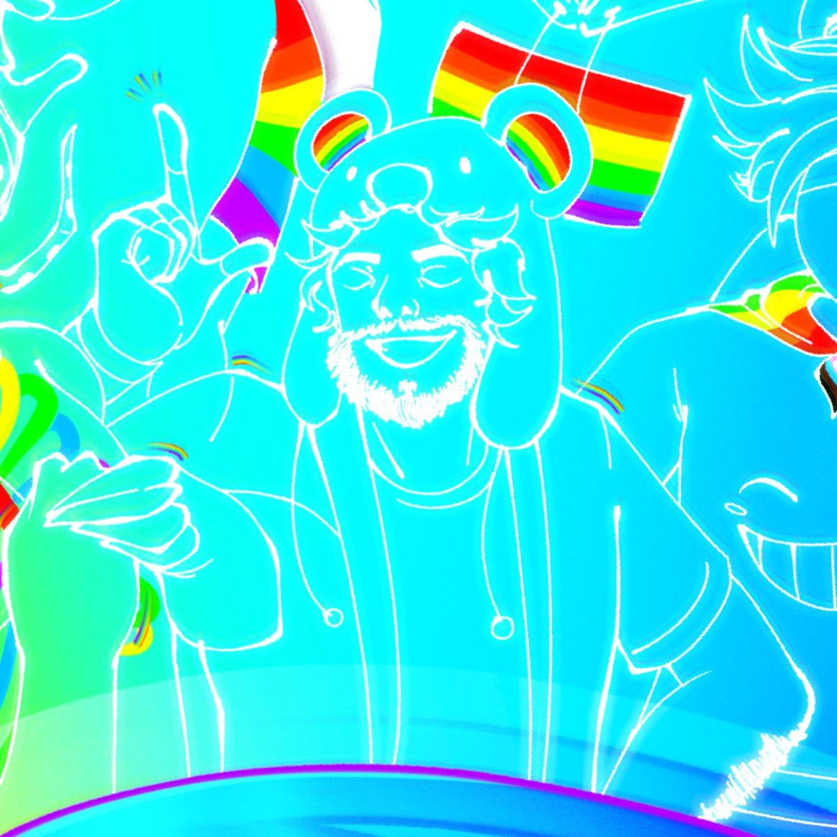 olivermonarch_'s tweet photo. CLOSEUPS OF 1X1X1X1, @DenisDailyYT , @Thinknoodles , @russotalks AND RECODED
(3/7) https://t.co/A95LFu8hJS