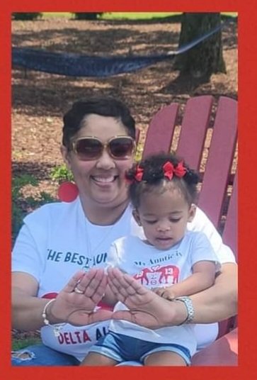 aggieteacher12's tweet image. Just a Delta aunt showing the little one. #Shegotnext