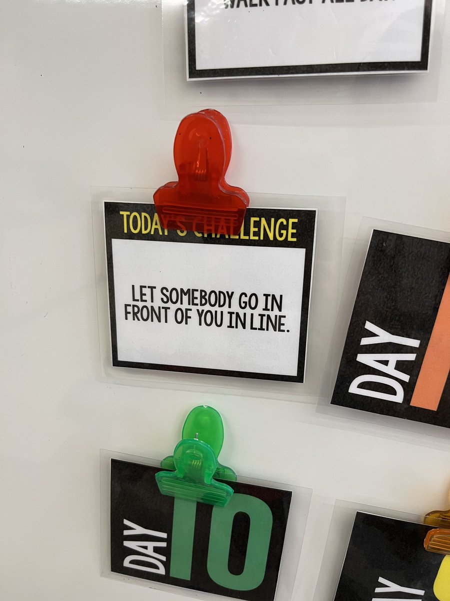 Kindness Countdown 💛 Let somebody go in front of you in line 💛 #kindnesscountdown2023