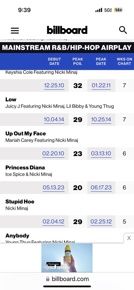 humility2023's tweet photo. @redrubyswae @MrChadTurner 🥱 the category is RAP.
#NOTPOP https://t.co/2bIOfBzgYm