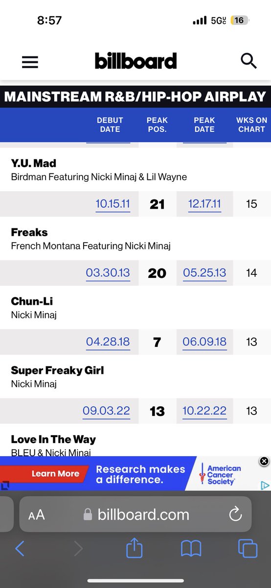 humility2023's tweet photo. @redrubyswae @MrChadTurner 🥱 the category is RAP.
#NOTPOP https://t.co/2bIOfBzgYm