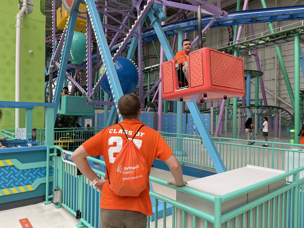 Awesome day today at Nickelodeon Universe celebrating the incredible EMS class of ‘23. Awesome job by <a href="/MrsKap727/">Mrs. Kapuscinski</a> and <a href="/MrsBradyEnglish/">Mrs. Brady</a>  for putting together an amazing day for a phenomenal group of students!! #ILoveMiddleSchool #ElwoodPride @ElwoodMiddle <a href="/Mrsbilello_j/">Julie Bilello</a>