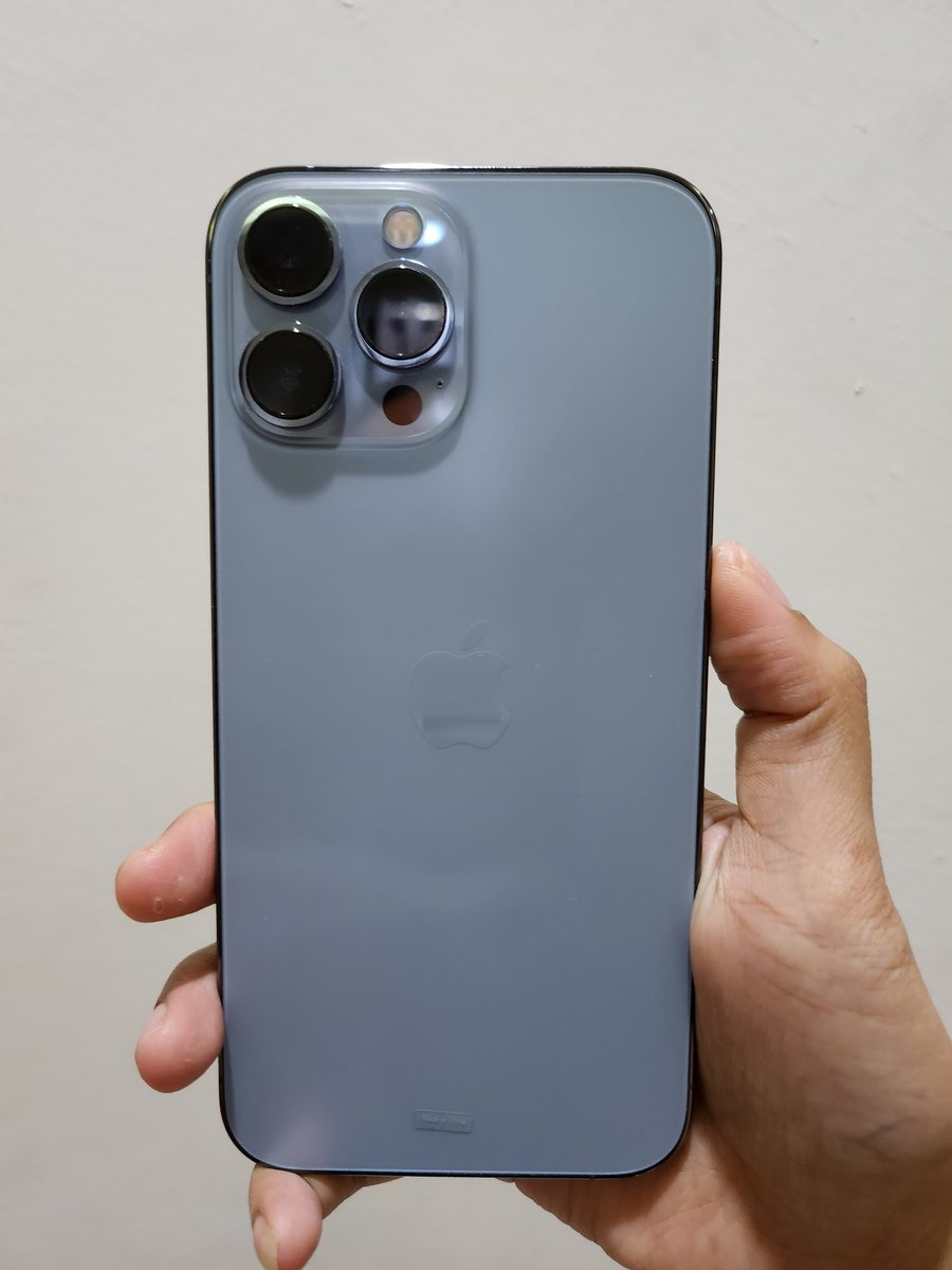putryrosaliana's tweet photo. Dijual Iphone 13 pro max
sierra blue 128gb ex Ibox
Kelengkapan full set ori
Kondisi mulussss
Pemakaian apik
Battery Health 98% awet bgt
All provider imei terdaftar
Icloud aman, true tone aman, face ID aman
Lokasi Depok, COD Depok
#jualiphone #iphone13promax #iphone #jualiphone13 https://t.co/LAePux68S4