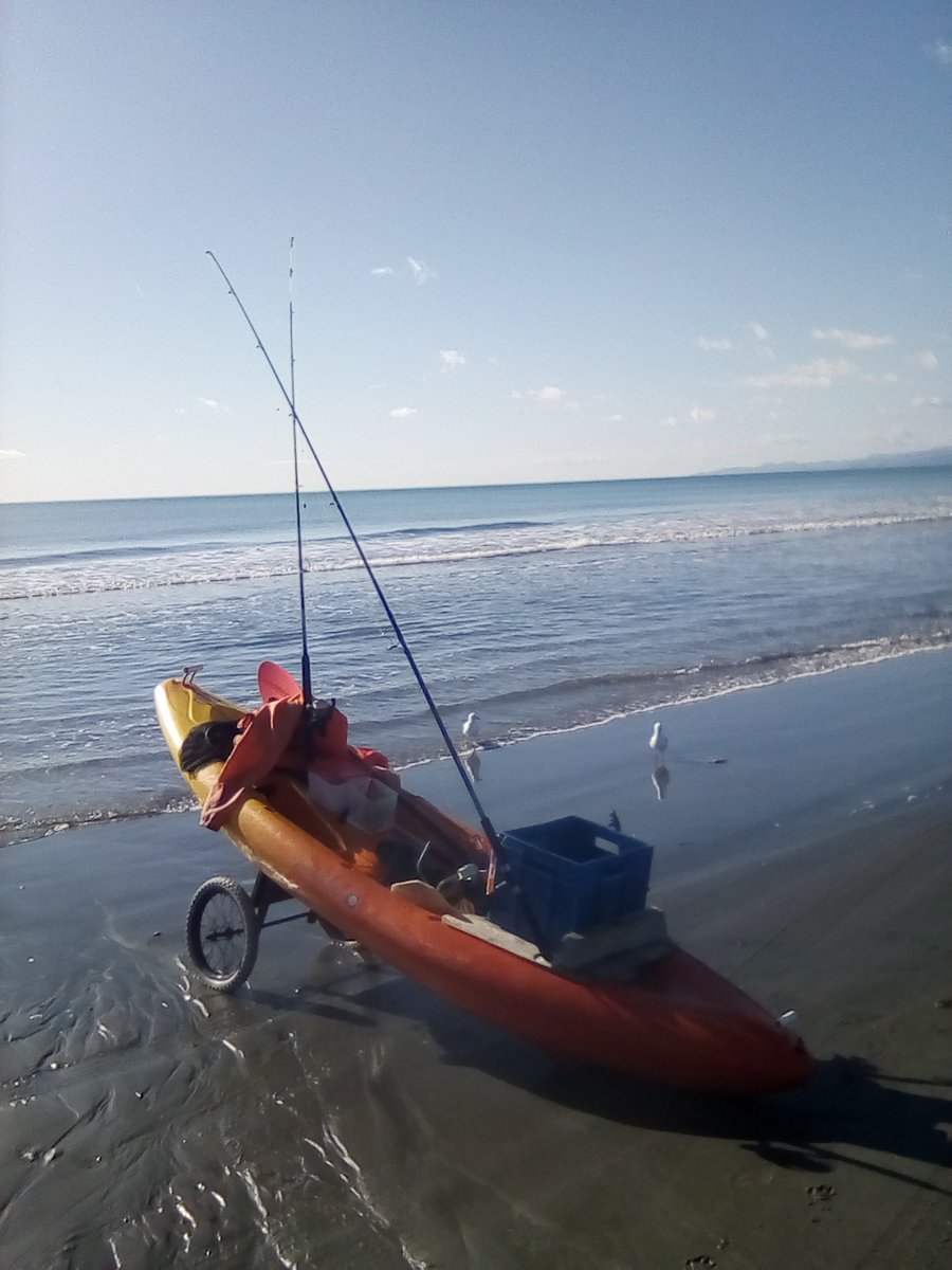 transparency_a1's tweet image. No drama in Ōpōtiki today! #flatas 
Hard fishing tho, that cold blustery southerly out deep at the 6 m mark!
