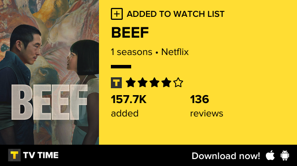 Aline23's tweet photo. I've just started following BEEF https://t.co/PjUaSQRqcx #tvtime https://t.co/bo8QXCngsV