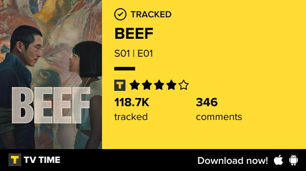 Aline23's tweet photo. I've just watched episode S01 | E01 of BEEF! #beef  https://t.co/d4KXskzyyi #tvtime https://t.co/UbzJcAfynP