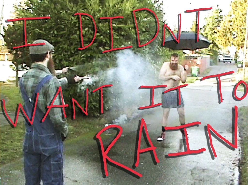 I DIDN'T WANT IT TO RAIN
youtu.be/YrTqXlOBQS0