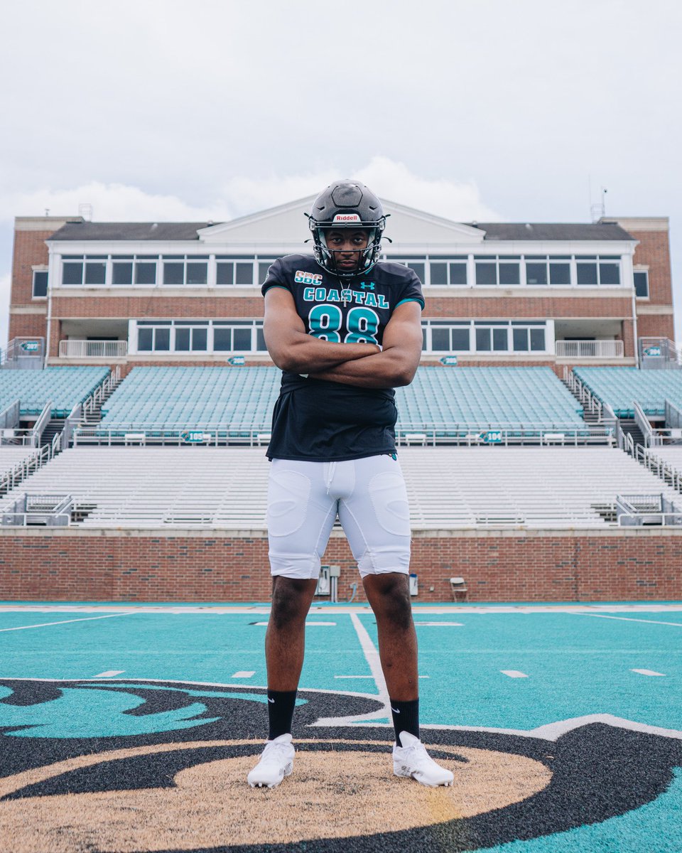 Great UOV and conversations today @CoastalFootball 🙏🏾Thanks for the hospitality @Coachtimbeck @CoachBrumbaugh @_JaredDTucker #BallAtTheBeach #FAM1LY #TEALNATION #2THECO4ST